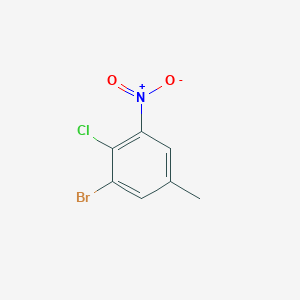 3-Bromo-4-chloro-5-nitrotoluene