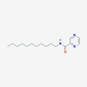 molecular formula C16H27N3O B329827 N-undecylpyrazine-2-carboxamide 