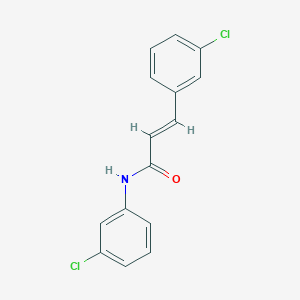molecular formula C15H11Cl2NO B329831 N,3-bis(3-chlorophenyl)acrylamide 