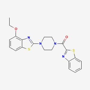 Benzo[d]thiazol-2-yl(4-(4-ethoxybenzo[d]thiazol-2-yl)piperazin-1-yl)methanone