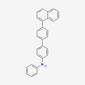 [1,1'-Biphenyl]-4-amine, 4'-(1-naphthalenyl)-N-phenyl-