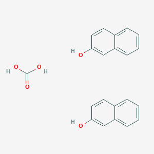 molecular formula C21H18O5 B3298659 2-Naphthalenol, carbonate (2:1) CAS No. 89784-86-1