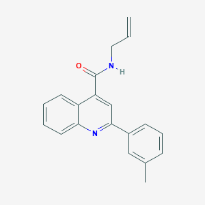 N-allyl-2-(3-methylphenyl)-4-quinolinecarboxamide