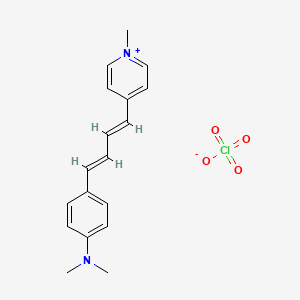 4-[4-(4-Dimethylaminophenyl)-1,3-butadienyl]-1-ethylpyridinium perchlorate