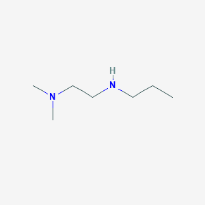 molecular formula C7H18N2 B3299148 [2-(Dimethylamino)ethyl](propyl)amine CAS No. 89893-80-1
