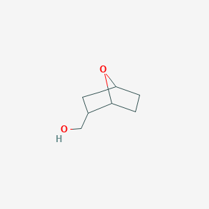 molecular formula C7H12O2 B3299155 7-Oxabicyclo[2.2.1]heptan-2-ylmethanol CAS No. 89897-18-7