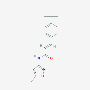 3-(4-tert-butylphenyl)-N-(5-methyl-3-isoxazolyl)acrylamide