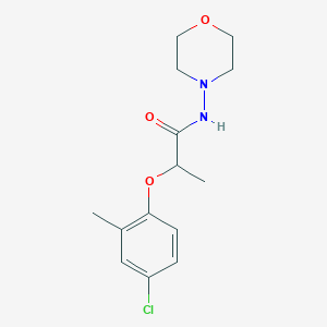 2-(4-chloro-2-methylphenoxy)-N-(4-morpholinyl)propanamide