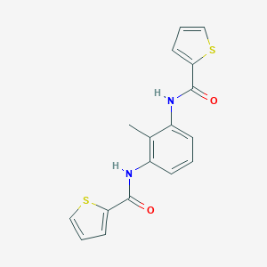 N-[2-methyl-3-(thiophene-2-carbonylamino)phenyl]thiophene-2-carboxamide