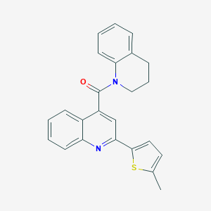 3,4-dihydro-1(2H)-quinolinyl[2-(5-methyl-2-thienyl)-4-quinolyl]methanone