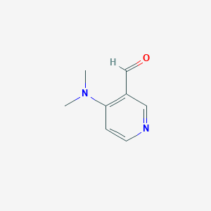 molecular formula C8H10N2O B3300183 4-(Dimethylamino)nicotinaldehyde CAS No. 90006-87-4