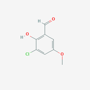 3-Chloro-2-hydroxy-5-methoxybenzaldehyde