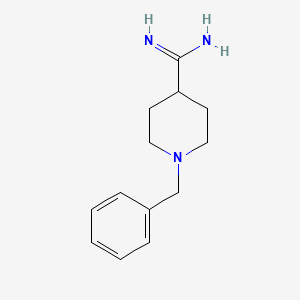 molecular formula C13H19N3 B3300450 1-Benzylpiperidine-4-carboximidamide CAS No. 901308-98-3