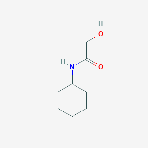 molecular formula C8H15NO2 B3300468 N-环己基-2-羟基乙酰胺 CAS No. 90204-88-9