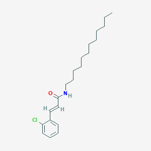 (2E)-3-(2-chlorophenyl)-N-dodecylprop-2-enamide