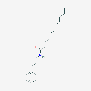 molecular formula C20H33NO B330066 N-(3-phenylpropyl)undecanamide 