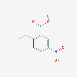 molecular formula C9H9NO4 B3300968 2-Ethyl-5-nitrobenzoic acid CAS No. 90564-19-5