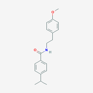 molecular formula C19H23NO2 B330099 4-isopropyl-N-[2-(4-methoxyphenyl)ethyl]benzamide 