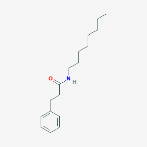 molecular formula C17H27NO B330106 N-octyl-3-phenylpropanamide 