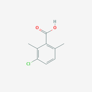 molecular formula C9H9ClO2 B3301109 3-chloro-2,6-dimethylBenzoic acid CAS No. 90649-76-6