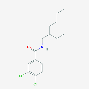 molecular formula C15H21Cl2NO B330124 3,4-dichloro-N-(2-ethylhexyl)benzamide 
