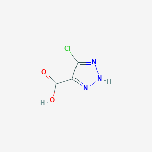 5-Chloro-2H-1,2,3-triazole-4-carboxylic acid