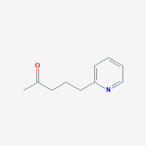 molecular formula C10H13NO B3301366 5-(2-Pyridyl)pentan-2-one CAS No. 90874-87-6