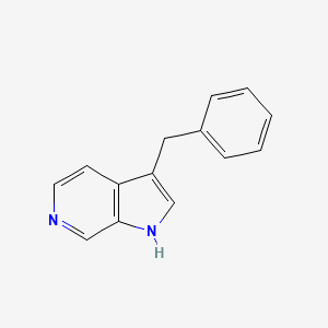 molecular formula C14H12N2 B3301379 3-Benzyl-1H-pyrrolo[2,3-c]pyridine CAS No. 908847-02-9