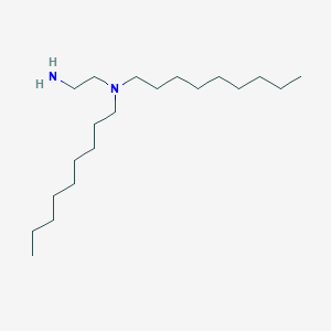 molecular formula C20H44N2 B3301453 1,2-Ethanediamine, N,N-dinonyl- CAS No. 90965-56-3