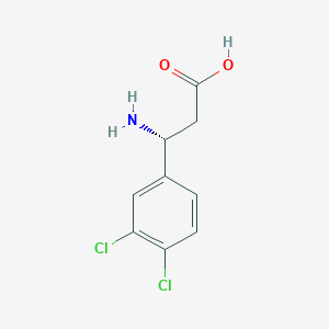 (3R)-3-amino-3-(3,4-dichlorophenyl)propanoic acid