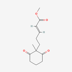 (e)-Methyl 5-(1-methyl-2,6-dioxocyclohexyl)pent-2-enoate