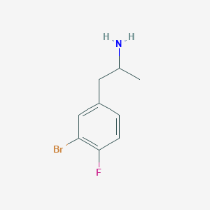 1-(3-Bromo-4-fluorophenyl)propan-2-amine