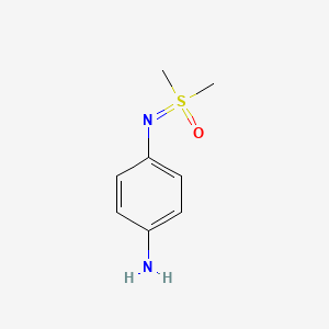 [(4-Aminophenyl)imino]dimethyl-lambda6-sulfanone
