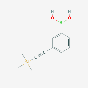 3-((Trimethylsilyl)ethynyl)phenylboronic acid