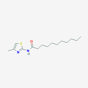 N-(4-methyl-1,3-thiazol-2-yl)undecanamide