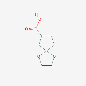 1,4-Dioxaspiro[4.4]nonane-7-carboxylic acid