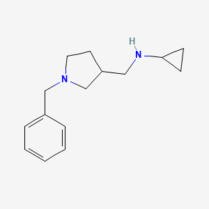 (1-Benzyl-pyrrolidin-3-ylmethyl)-cyclopropyl-amine