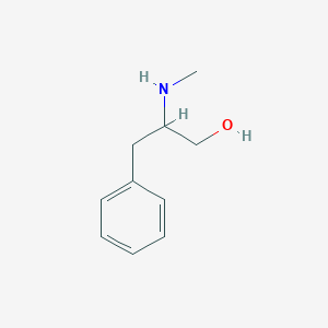 molecular formula C10H15NO B3301746 2-(甲基氨基)-3-苯基丙醇 CAS No. 91251-73-9
