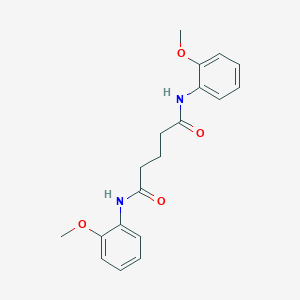 N,N'-bis(2-methoxyphenyl)pentanediamide