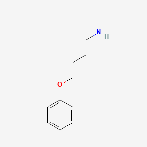 molecular formula C11H17NO B3301924 N-Methyl-4-phenoxybutan-1-amine CAS No. 91339-36-5