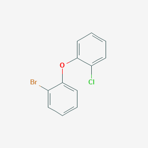 molecular formula C12H8BrClO B3301932 1-Bromo-2-(2-chlorophenoxy)benzene CAS No. 91354-11-9