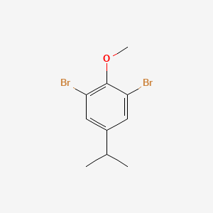 1,3-Dibromo-2-methoxy-5-(1-methylethyl)-benzene