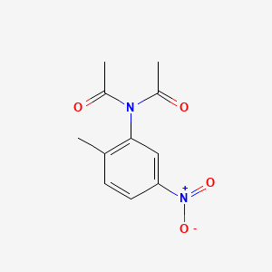 N-acetyl-N-(2-methyl-5-nitrophenyl)acetamide