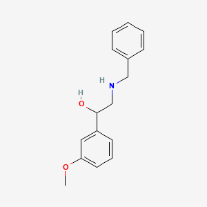2-(Benzylamino)-1-(3-methoxyphenyl)ethan-1-ol