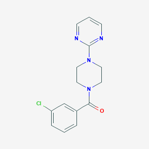 2-[4-(3-Chlorobenzoyl)piperazin-1-yl]pyrimidine