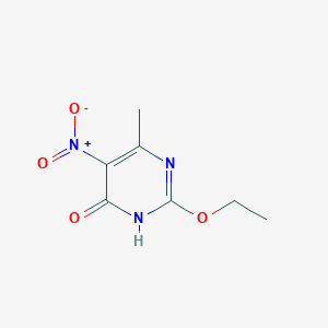 molecular formula C7H9N3O4 B3302546 2-Ethoxy-6-methyl-5-nitropyrimidin-4(3H)-one CAS No. 917596-58-8
