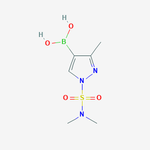 [1-(Dimethylsulfamoyl)-3-methyl-1H-pyrazol-4-yl]boronic acid