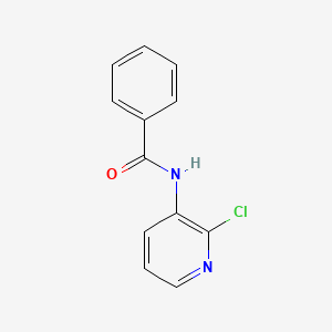 molecular formula C12H9ClN2O B3302643 N-(2-chloropyridin-3-yl)benzamide CAS No. 91813-32-0