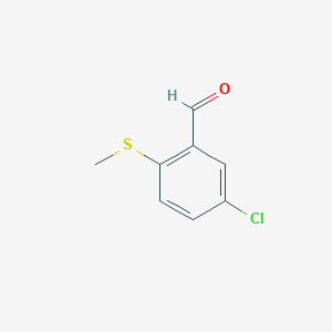 5-Chloro-2-(methylthio)benzaldehyde