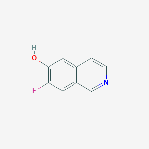 molecular formula C9H6FNO B3302689 7-Fluoroisoquinolin-6-ol CAS No. 918488-38-7